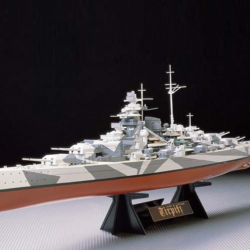 恒辉模型 田宫TAMIYA 78015 1/350 提尔皮茨号战列舰 拼装模型 - 图0