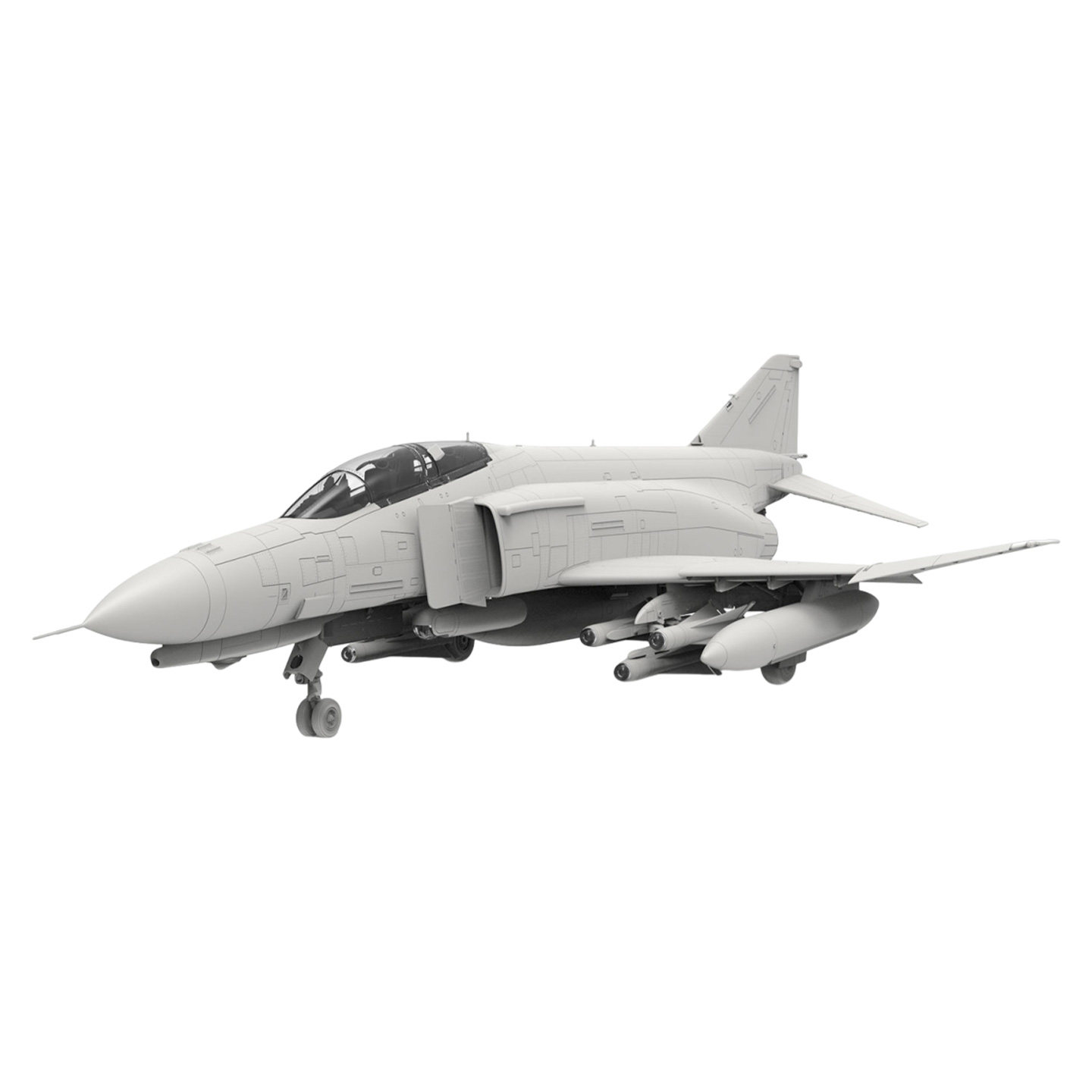 ▲MENG LS-021 1/48 麦克唐纳-道格拉斯F-4E AUP战斗机 拼装模型,淘宝优惠券,粉丝福利购,淘宝优惠卷