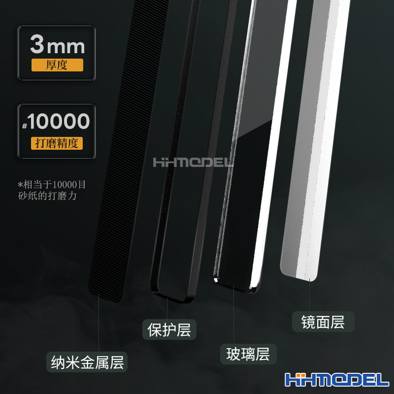 恒辉 司特力Stedi MS40-MS43 模型水口打磨工具 水洗镜面抛光锉刀 - 图1