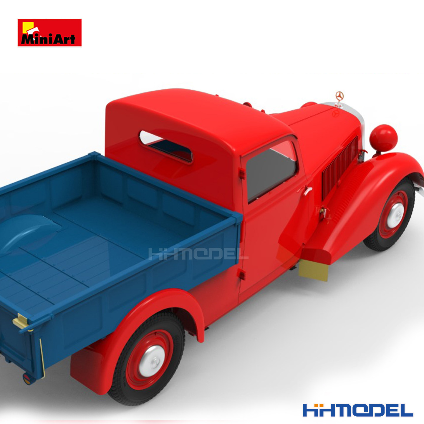 恒辉模型 Miniart 38060 1/35 170V型农用车 拼装车辆模型,淘宝优惠券,粉丝福利购,淘宝优惠卷