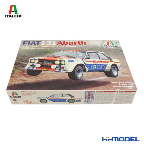 恒辉 ITALERI 3621 1/24 菲亚特 FIAT 131 ABARTH 拉力赛车 - 图1