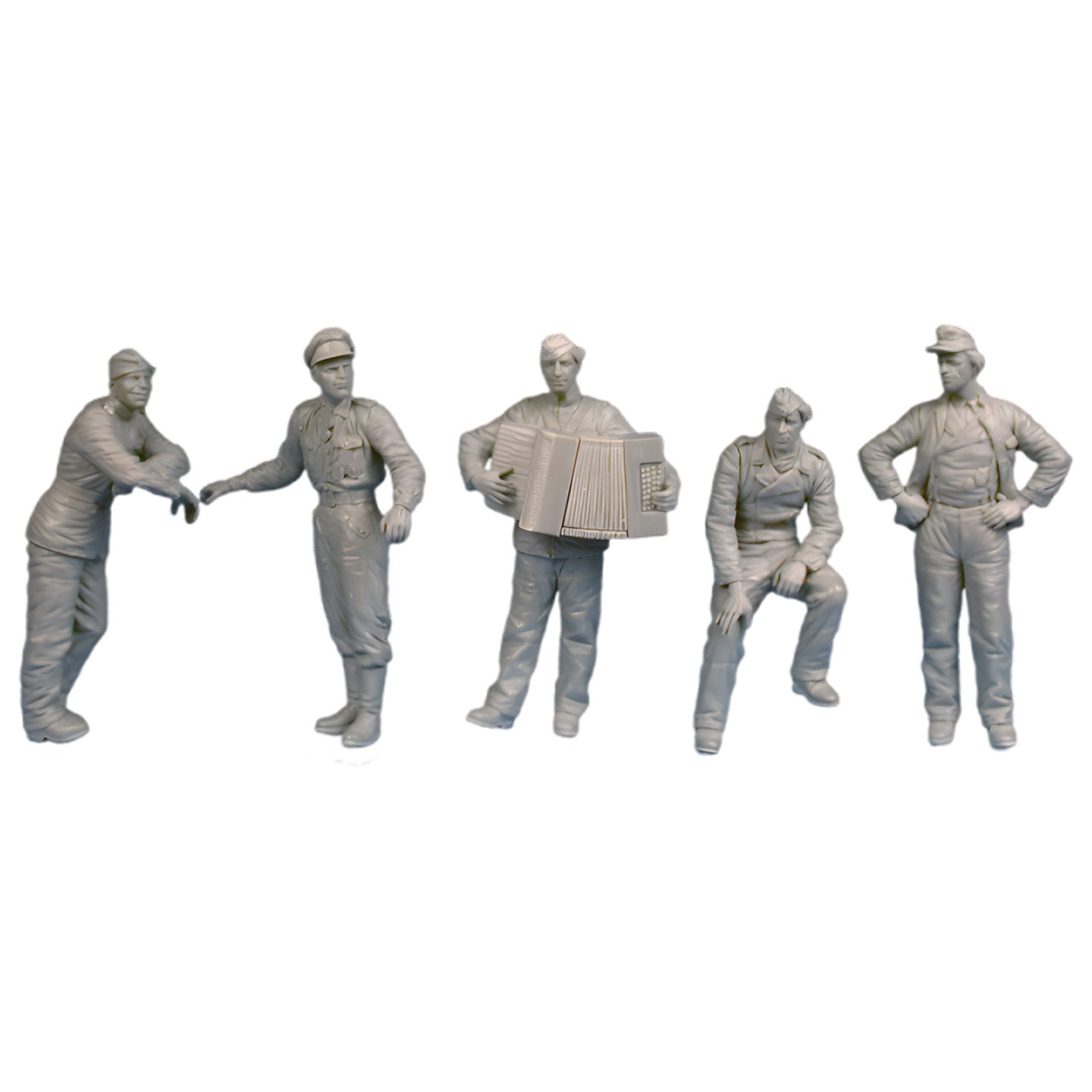 恒辉模型 Miniart 35275 1/35 坦克乘员1944 兵人拼装模型,淘宝优惠券,粉丝福利购,淘宝优惠卷