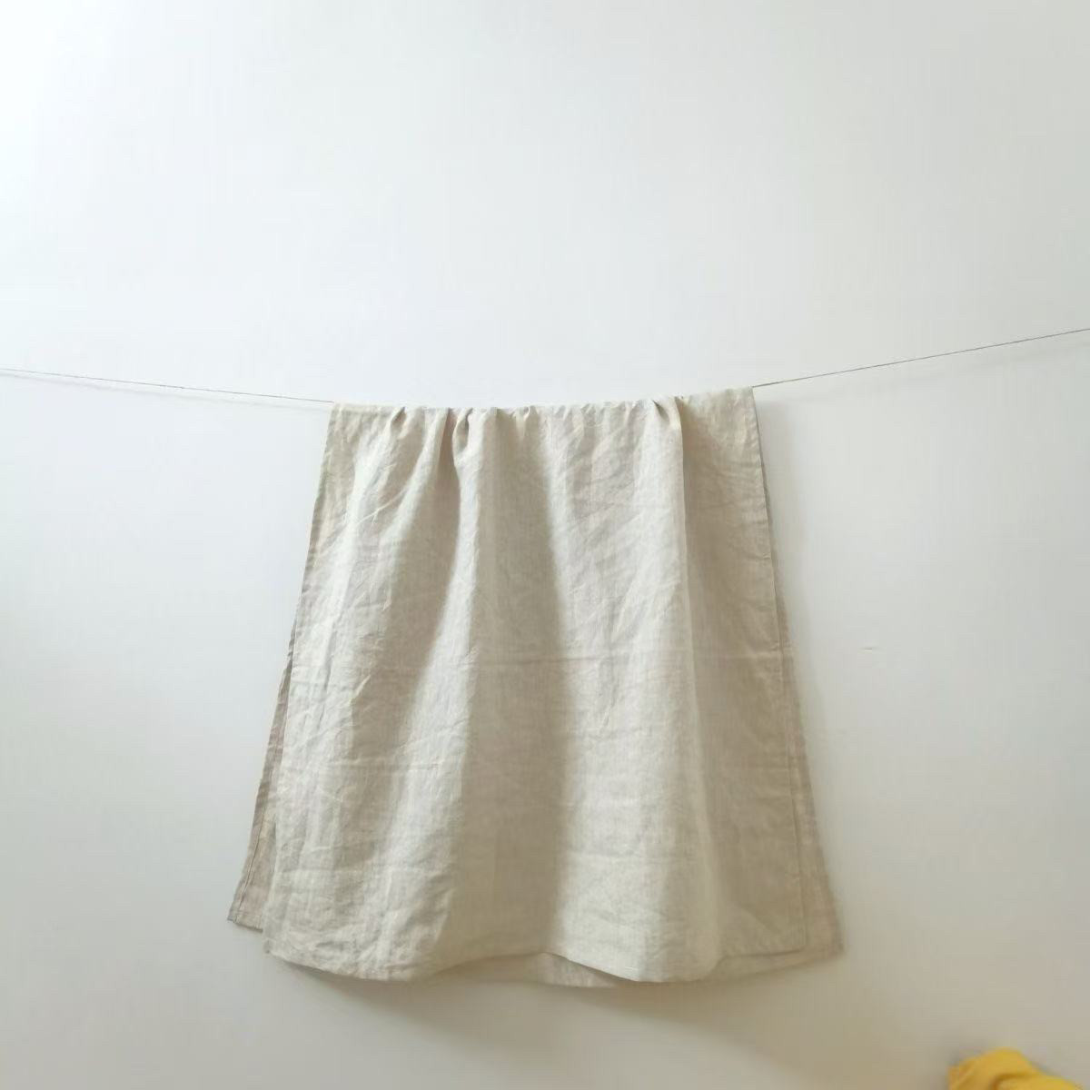 雨露麻汉麻纯亚麻浴巾抗菌除螨快干出差便携隔脏巾空调房披巾,淘宝优惠券,粉丝福利购,淘宝优惠卷