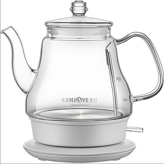 KAMJOVE/Jinzao T717 high boron glass electric kettle household boiling water tea art brewing tea kettle 0.8 liters