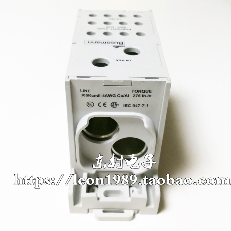 EATON Bussmann分线模块 PDBFS220/330 PDBFS377 Cu/AI 600V 570 - 图3