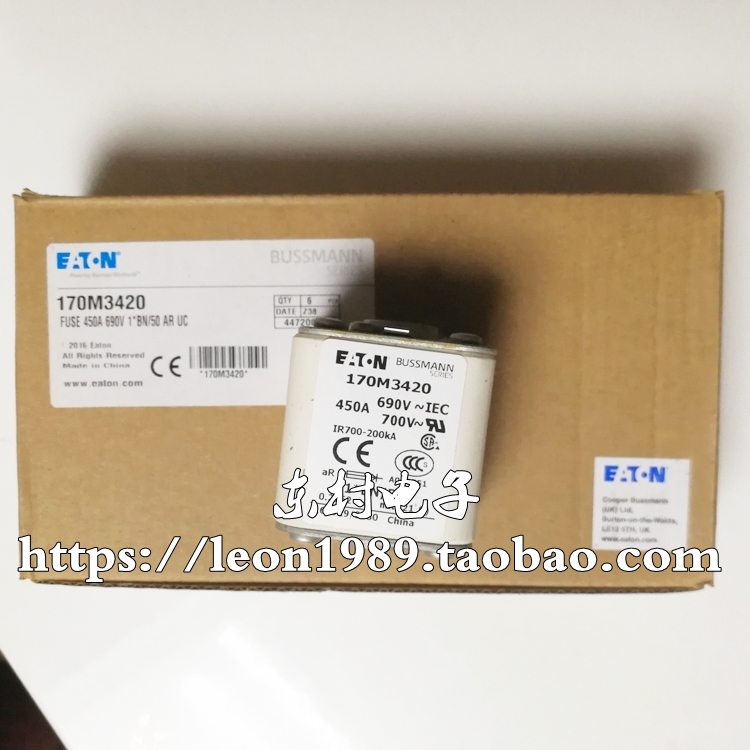 EATON/BUSSMANN保险丝 170M3420 170M3420D 450A 690V 1*BN/50 - 图0