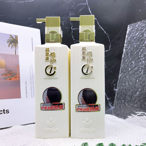 美爵仕玻尿酸稻草发修护1号顺滑溜溜护发素发膜修复干枯烫染受损 - 图1