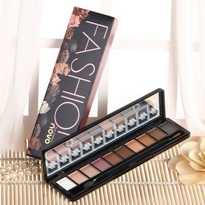 哑光珠光大地色眼影盘