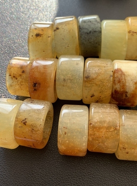 七世缘简约男女岫玉花玉显白连衣