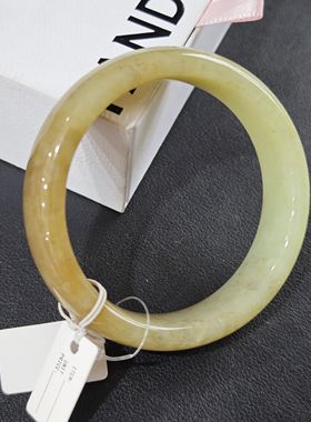 天然和田糖玉 内径59mm 宽15mm 半壁半糖保真保天然