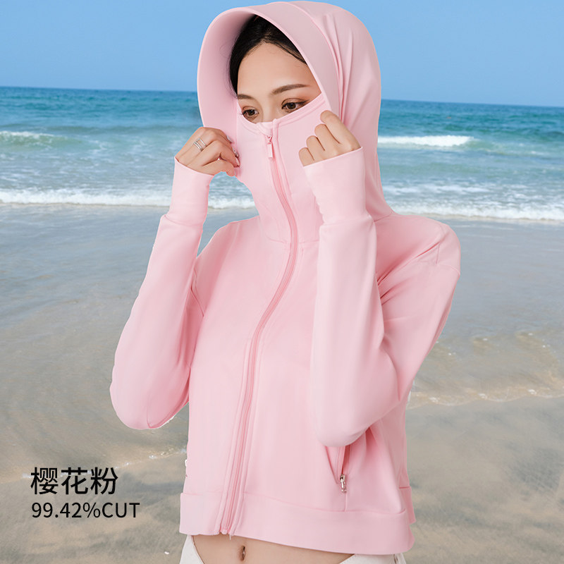 2022新款夏季韩版防紫外线衫防晒衣 玉琳梦服饰短外套