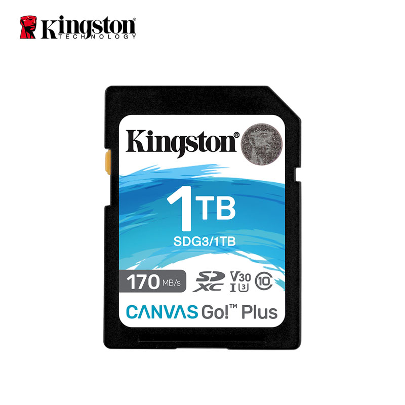 金士顿1TB超大内存卡数码相机卡存储卡4K视频单反数码相机170MB/s-图0