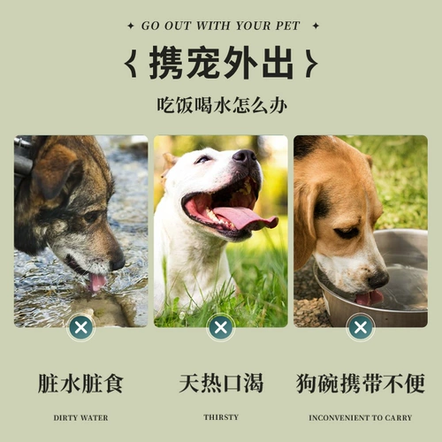 Pet Dog Складная чаша для собак бассейн из портативной собачьей миски для пищи на открытом воздухе чаша питье