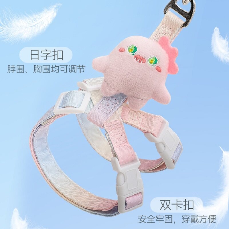 猫咪牵引绳防挣脱外出专用小猫溜猫神器猫猫遛猫工字型防挣脱猫绳,淘宝优惠券,粉丝福利购,淘宝优惠卷