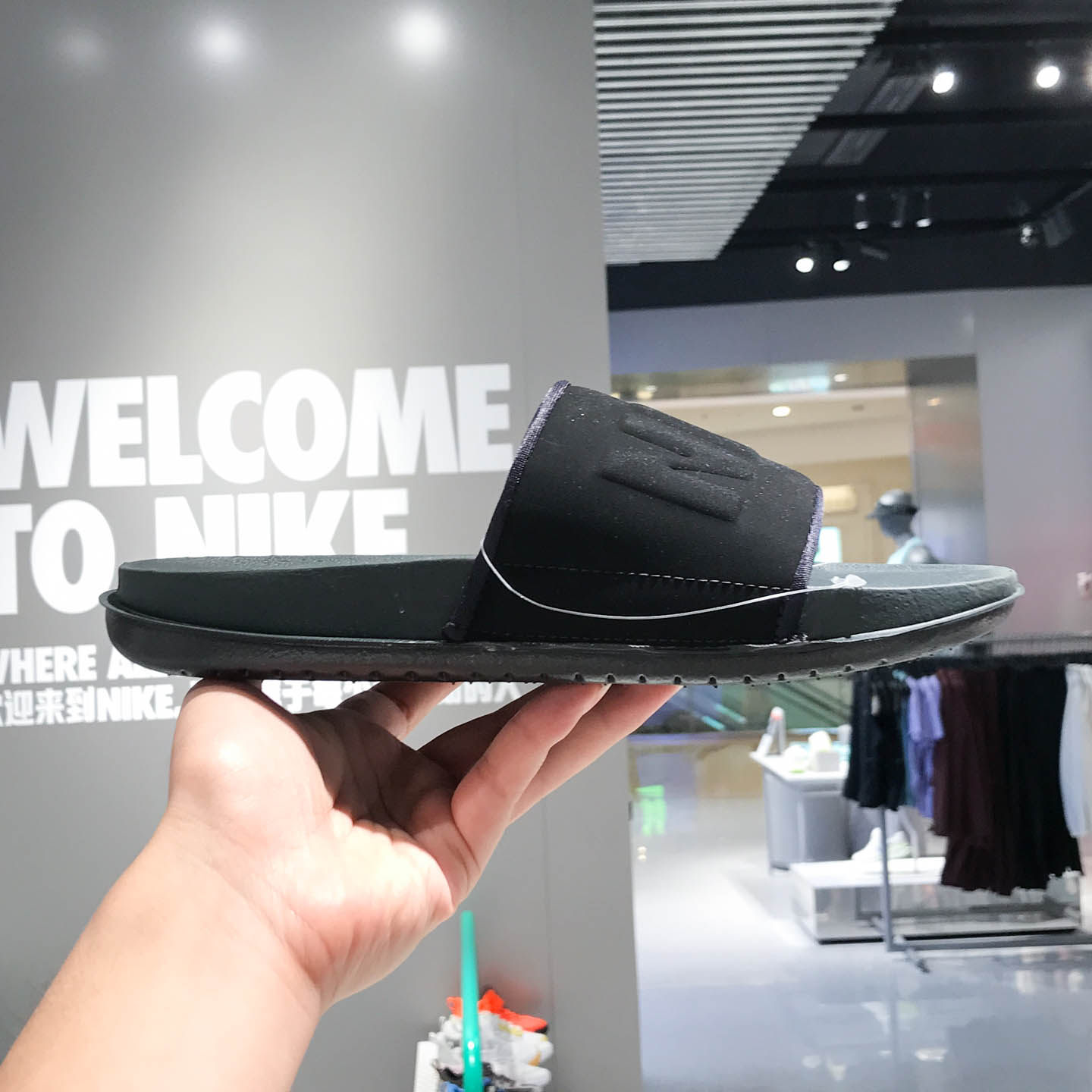 nike耐克男子拖鞋2025秋款运动休闲户外沙滩轻便一字拖BQ4639-003,淘宝优惠券,粉丝福利购,淘宝优惠卷