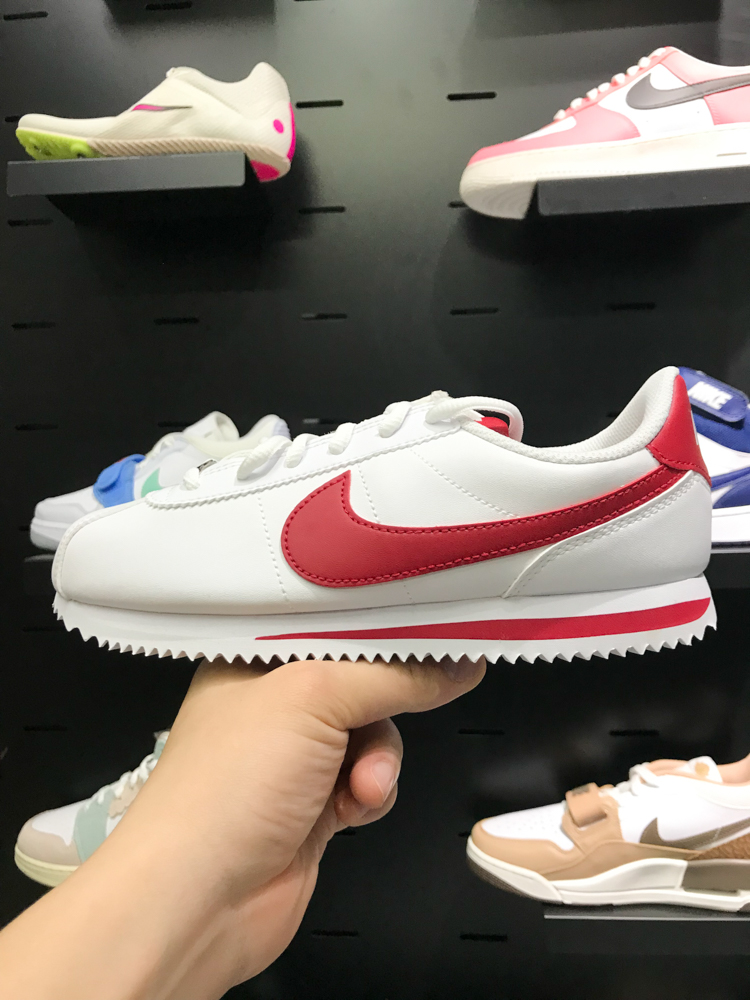 Nike耐克女鞋正品2024新款CORTEZ经典阿甘鞋运动休闲鞋904764-101 - 图0