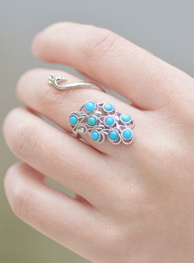 暮城珠宝女纯银民族风