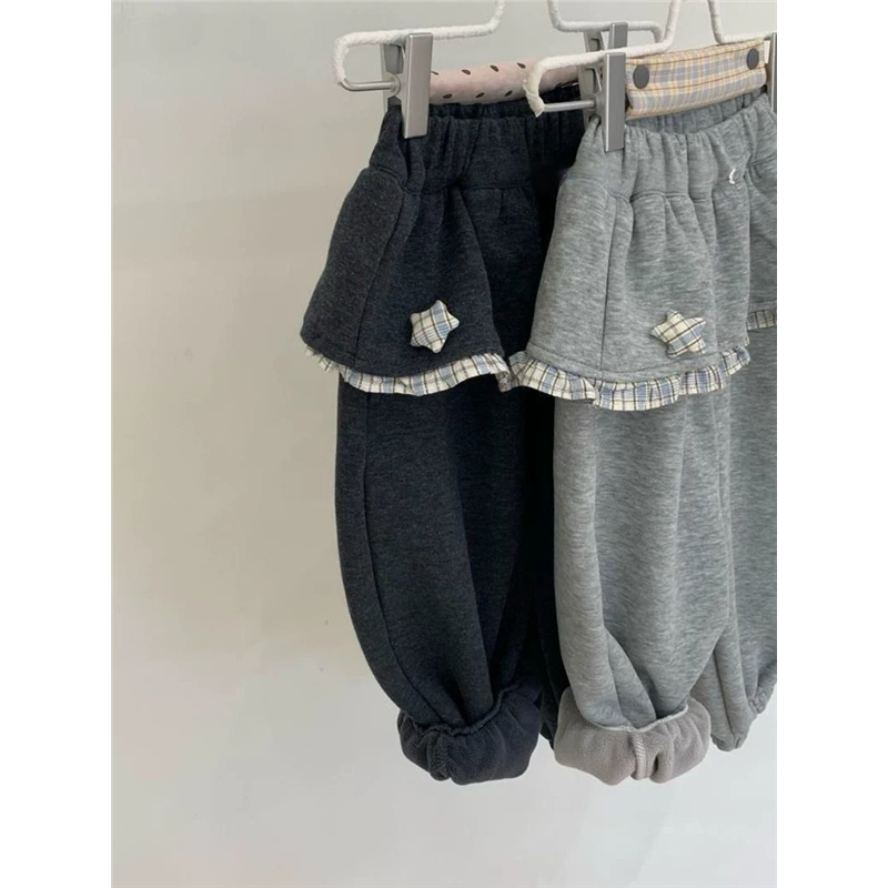 女童冬季新款时髦好看加绒裤子儿童保暖卫裤女孩防寒束腿裤冬装套,淘宝优惠券,粉丝福利购,淘宝优惠卷