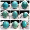 Hubei Shiyan natural ore turquoise women's ring