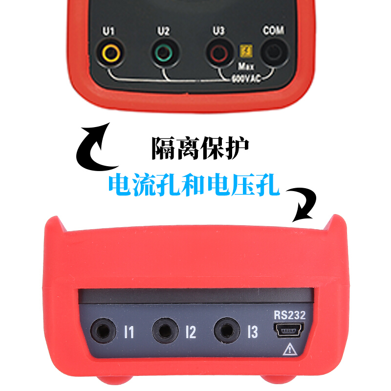 三钳相位伏安表ETCR4320大电流相位伏安表600A电流600V电压-图2