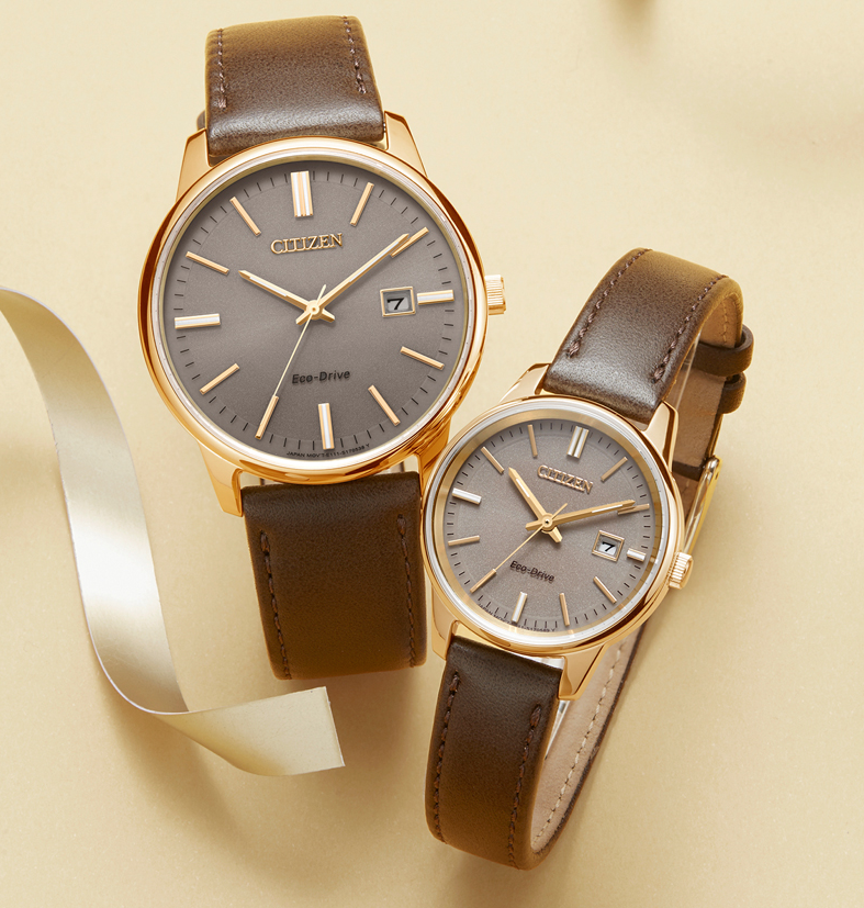 西铁城官方正品时尚简约表盘皮带男 西铁城手表日韩腕表