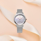 Подлинный Милан с официальным веб-сайтом официального флагманского магазина Xitai City с Fritillaria Pan Light Power Wome Watch EM0816-88Y