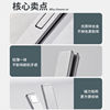 Mobile phone holder desktop invisible back sticker mobile phone case back support shelf metal ring buckle adhesive small