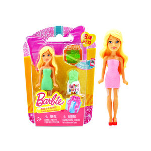 芭比娃娃Barbie 生日生肖星座迷你芭比 女孩过家家收藏玩具盲盒
