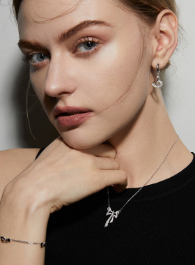 伊泰莲娜S925银锆石O字链