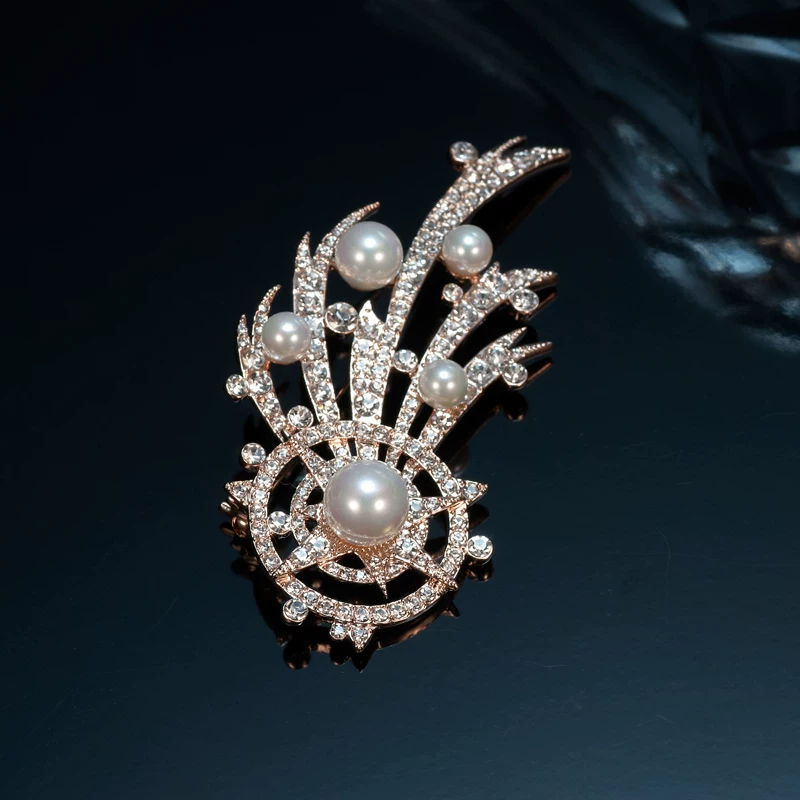伊泰莲娜 Fashionable brooch, retro accessory lapel pin