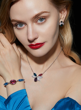 伊泰莲娜合金仿水晶百搭手链