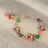 Italina Alloy Crystal Flower Girl Set