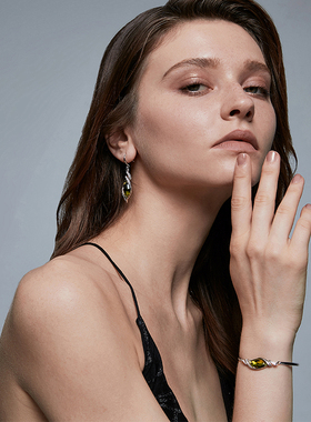 【礼盒装】伊泰莲娜欧美名媛气质手链女仿水晶手环轻奢生日礼物