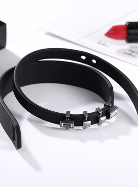 伊泰莲娜手链新款原创小众设计甜酷情侣个性皮革手环手镯