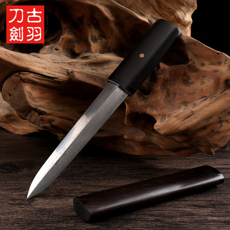 龙泉古羽宝剑黑檀小唐剑手工锻打花纹钢高硬度剑短剑小剑 未开刃,淘宝优惠券,粉丝福利购,淘宝优惠卷