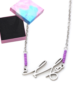 林俊杰项链手链不锈钢材质应援色粉丝气质百搭生日礼物饰品配饰