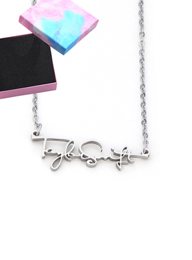 霉霉 Taylor Swift 泰勒斯威夫特名字项链手链不锈钢材质生日礼物