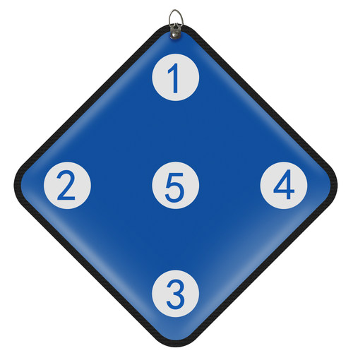 击剑剑靶 儿童成人挂墙壁式挂训练人工皮革超结实抗刺破 击剑器材 - 图0