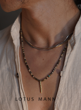 路塔斯曼吊坠项链lotusmann