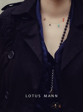 活力之星14k注金路塔斯曼项链