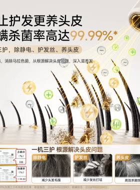 同诗F5高速吹风机速干电吹风等离子恒温护发家用宿舍送女朋友礼物