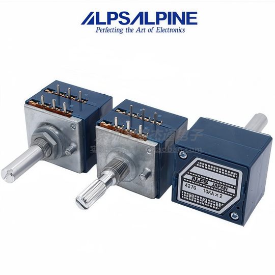 Потенциометр японских Альп rk27, потенциометр громкости