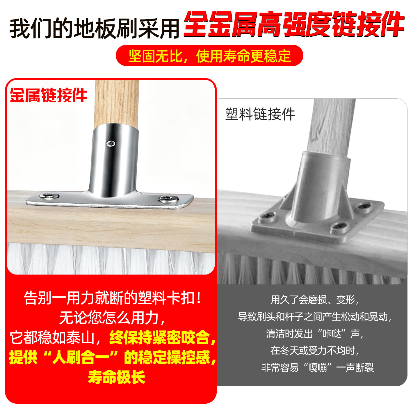 卫生间地板刷硬毛清洁专用长柄洗地扫把刷子厨房浴室瓷砖神器地刷,淘宝优惠券,粉丝福利购,淘宝优惠卷