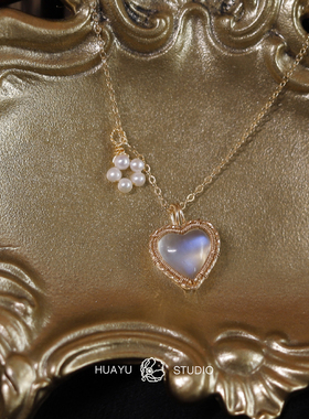 花屿手作进口14K爱心花朵