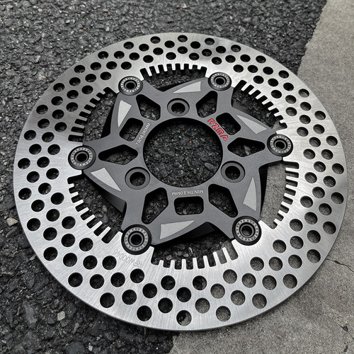 RZMA瑞祖玛刹车盘7.0三孔浮动盘电动车刹车改装小牛九号升级220mm - 图2