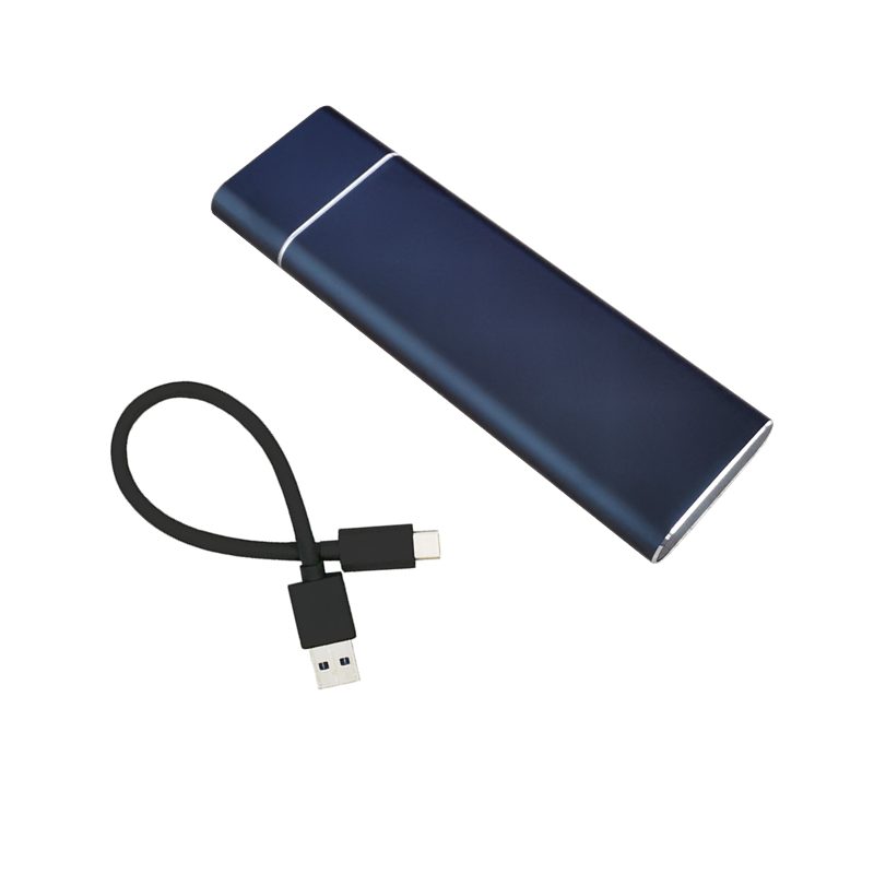 M.2 NGFF 转USB 3.0移动硬盘盒 2242 2260 2280SSD固态硬盘转接盒 - 图0