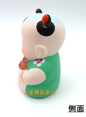 惠山泥人十二生肖申猴手工艺品