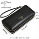 New 2024 women's bag handbag women's head layer cowhide long wallet women's zipper genuine leather wallet double-layer large capacity