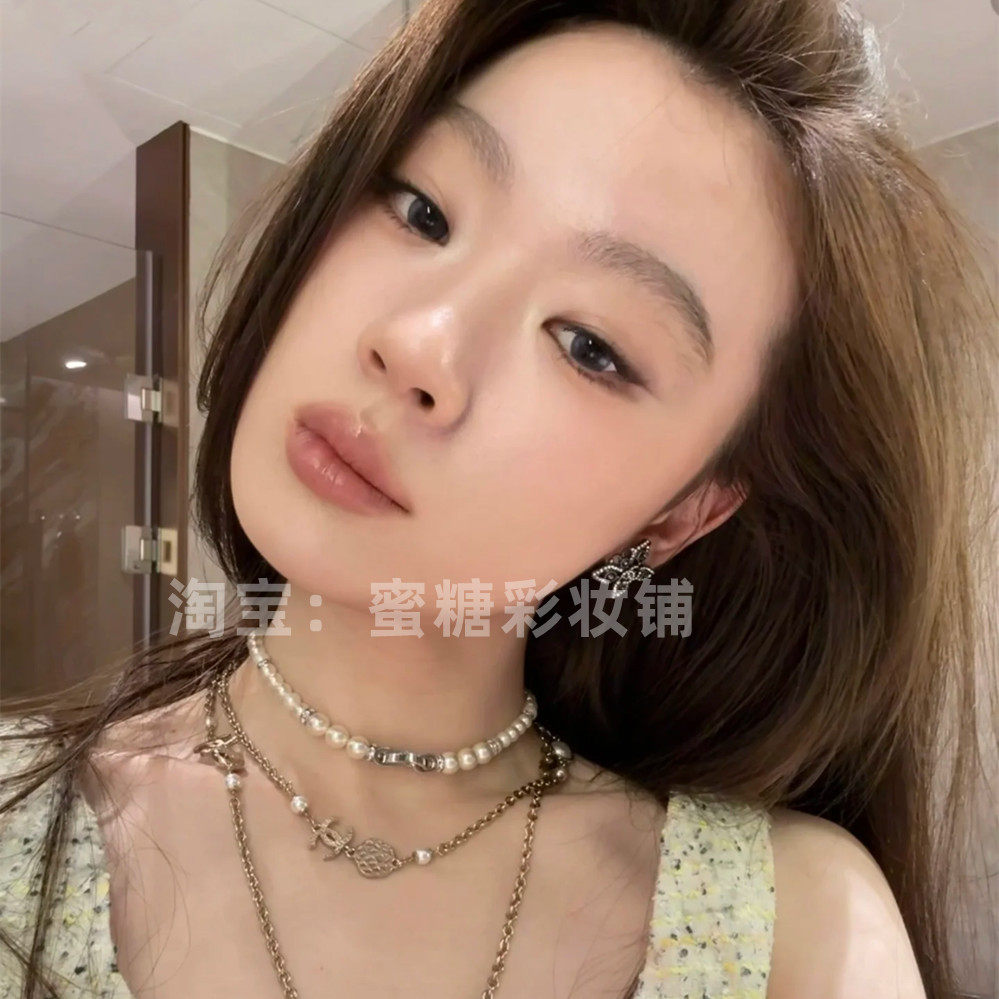 Jaden我懂美高clean girl了 超干净纯洁裸奶茶色透明感唇蜜唇釉女 - 图3