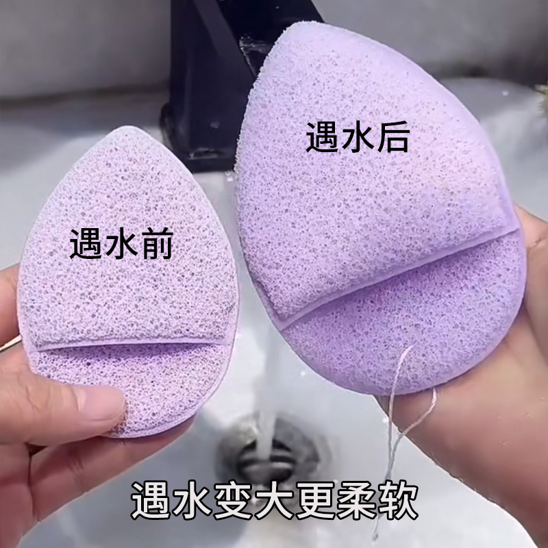 水滴手套洗脸扑深层清洁泥膜泡水大加厚手插式脸部柔软海绵洁面扑,淘宝优惠券,粉丝福利购,淘宝优惠卷